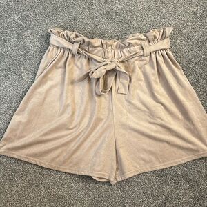 Women's Front Tie Bag Shorts